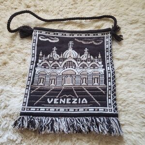Vintage Italian Needlepoint Bag